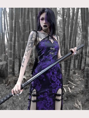 Ninja Qi Gothic Dress by Blood Supply (BSY60)